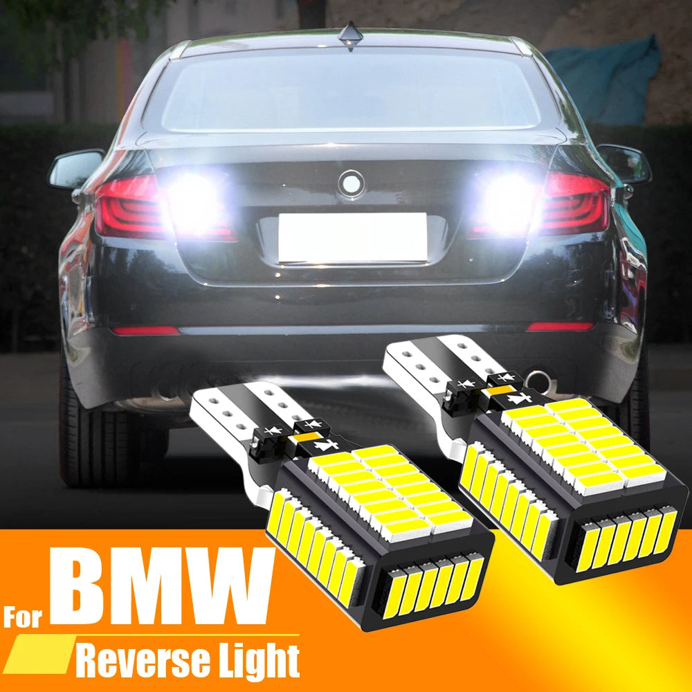 LED Reverse Light Blub Backup Lamp W16W T15 921 912 Canbus For BMW E81 E87 E88 E82 E92 E90