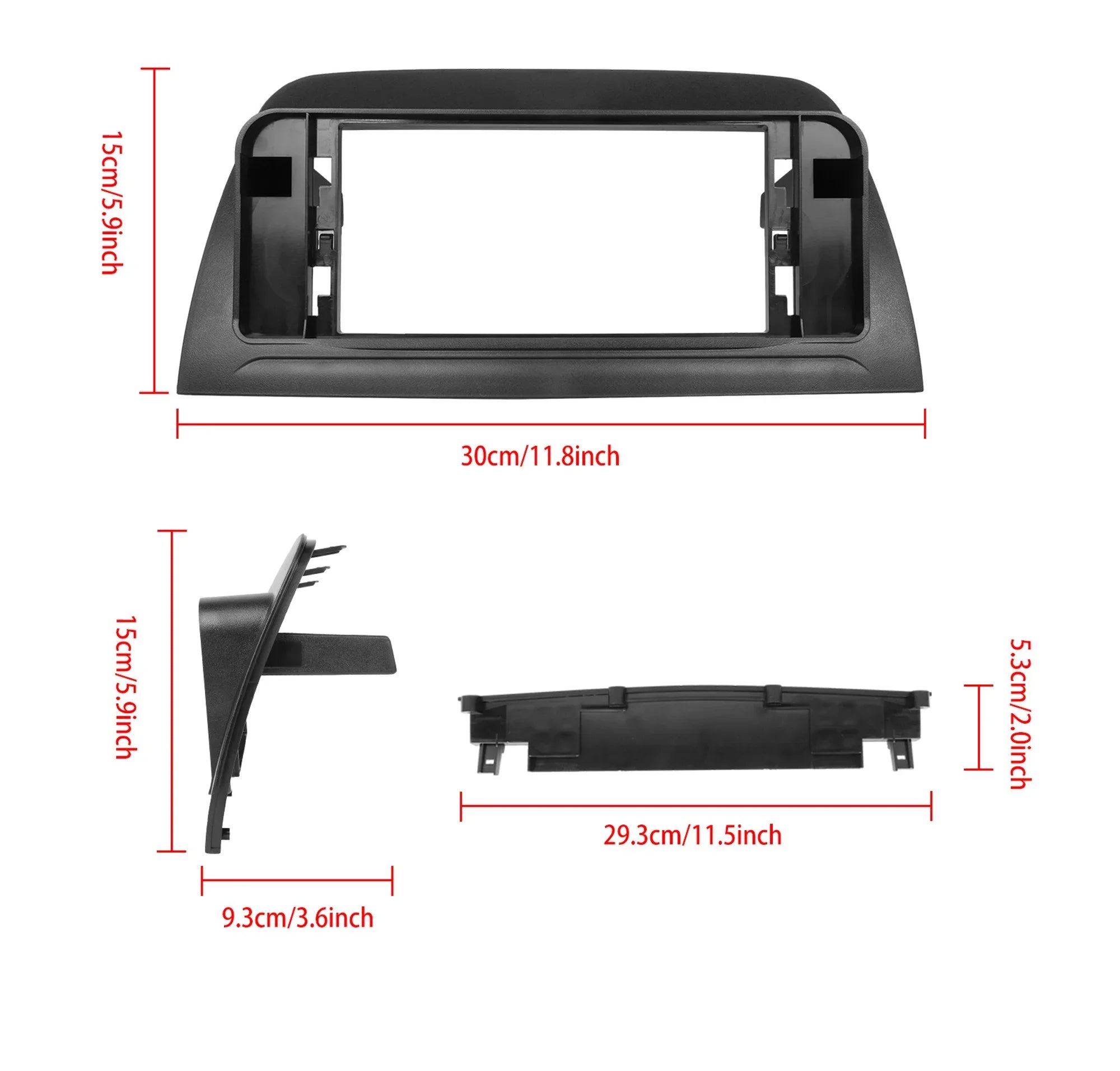12.3inch Car Radio Multimedia Navigation Stereo Wireless Bluetooth Carplay Touch Head Unit