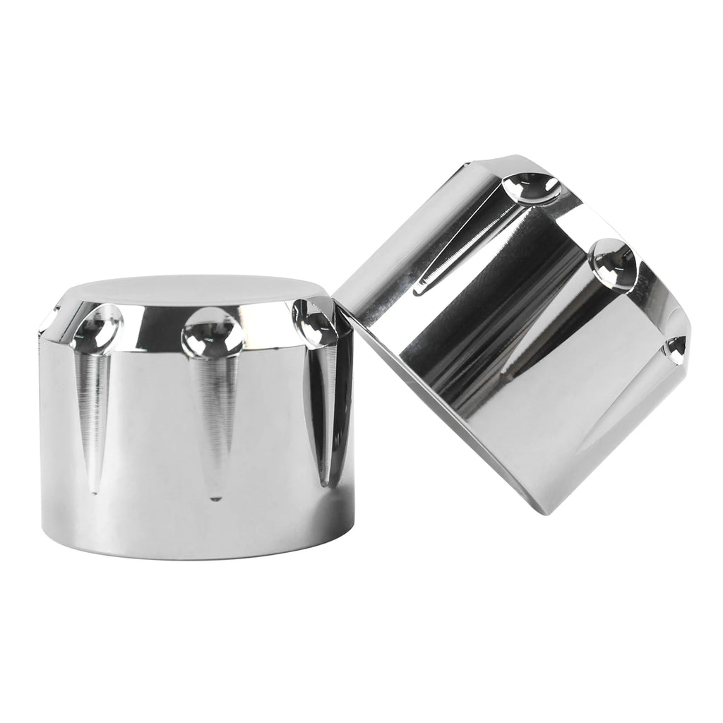 Front Axle Nut Covers Caps Motorcycle For Harley Sportster XL Softail Dyna VRSC Touring Electra  - Automotive LED Light