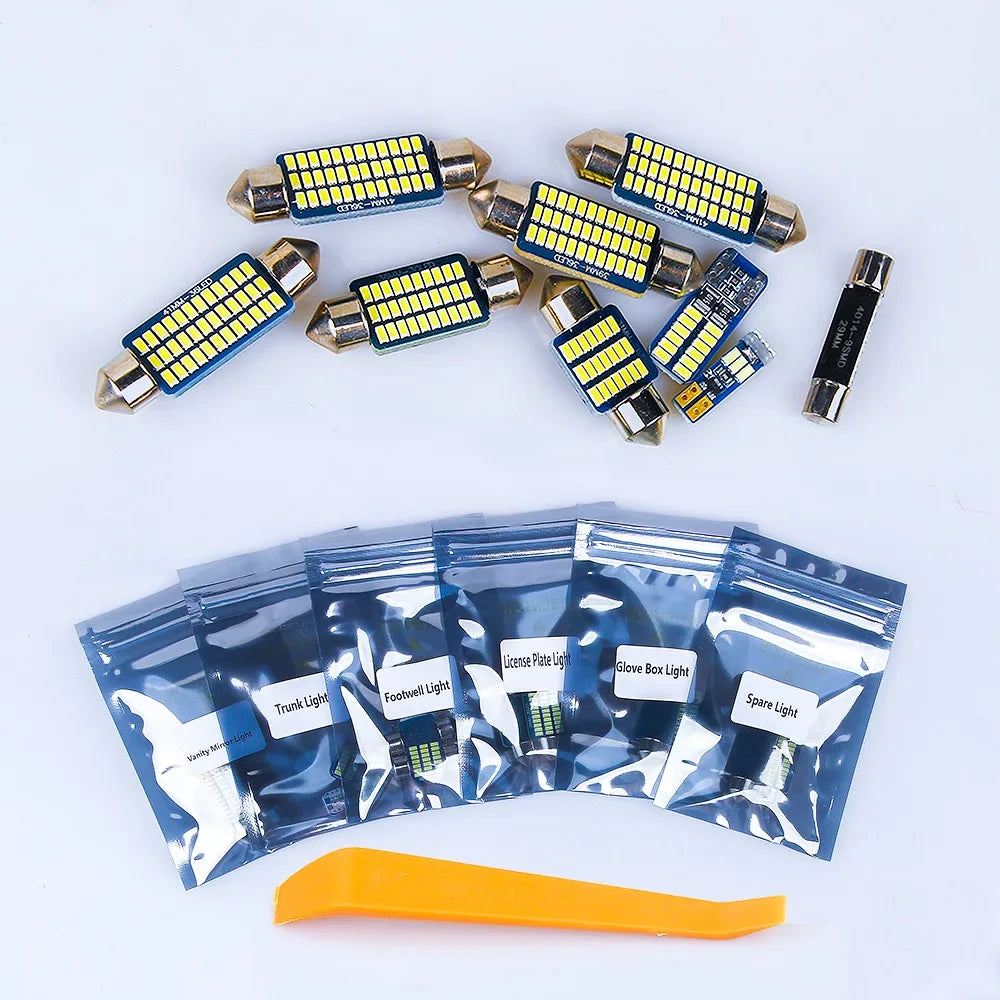 LED Interior Light Kit for BMW Z3 E36 Z4 Z8 E52 E85 E86 E89 Coupe Convertible Reading Lamp Bulbs Canbus No Error - Ca...