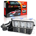 12V 24 LED Strobe Signal Emergency Windshield Warning Beacon Lights Red Blue White Car Strobe Li - Automotive LED Light