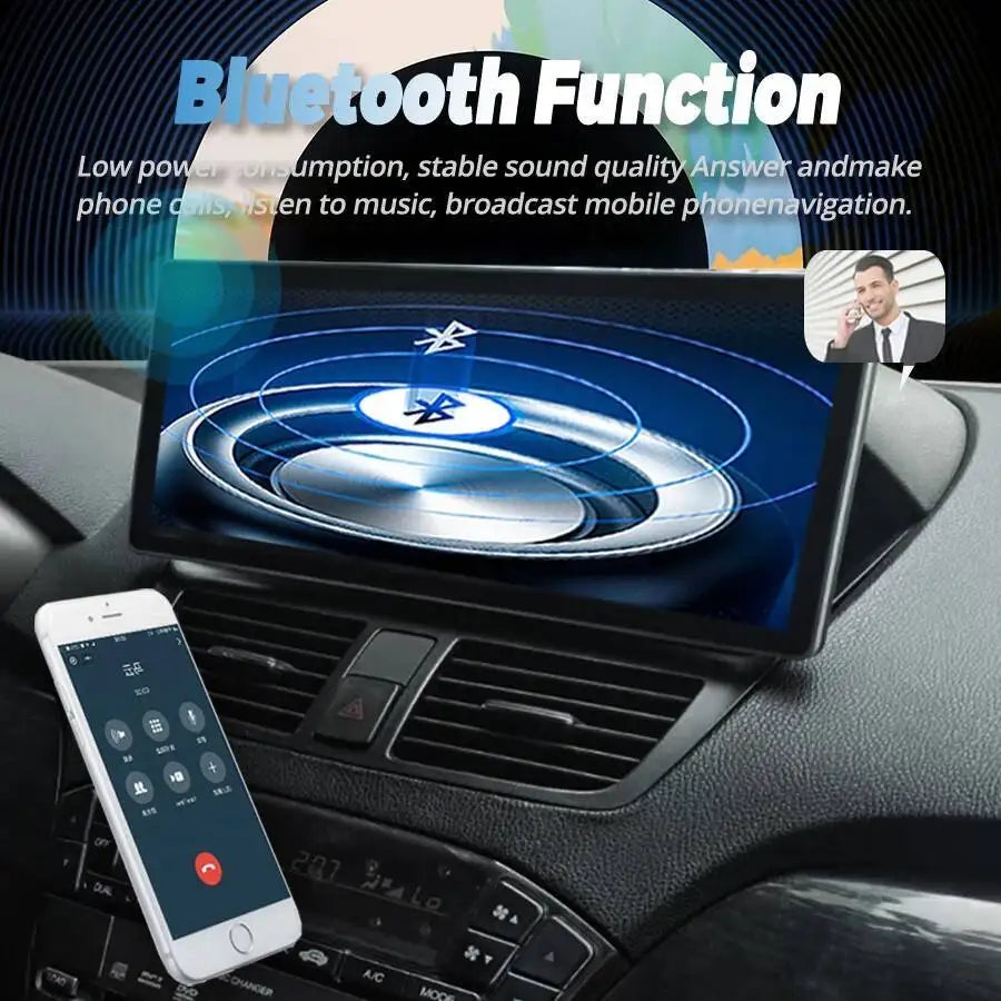 Android15 Stereo GPS Navigation For Honda Acura MDX 2007-2013 Multimedia Video Player 12.3 | AUTOKITSHOP