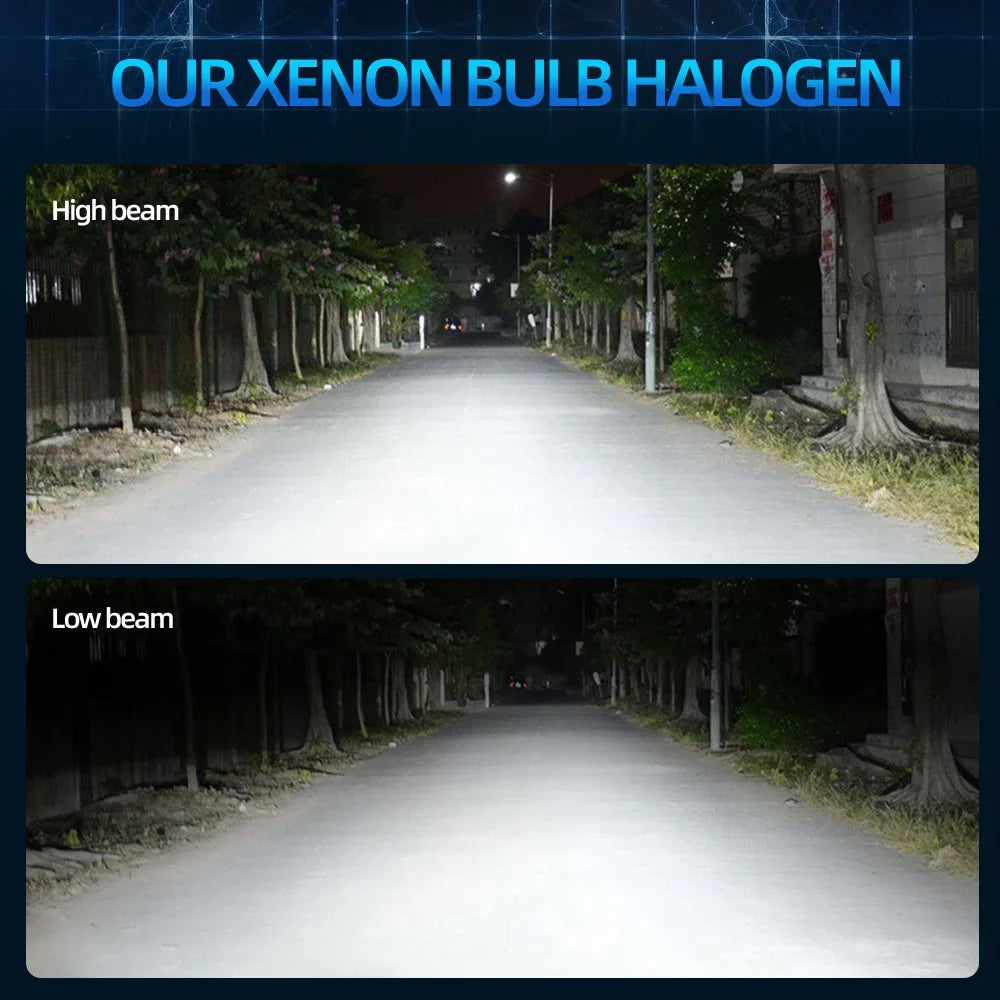 roadsun 50000LM H7 H4 LED Headlight Car Light H11 9005 HB3 9006 HB4 Hight Low Beam Bulbs 9