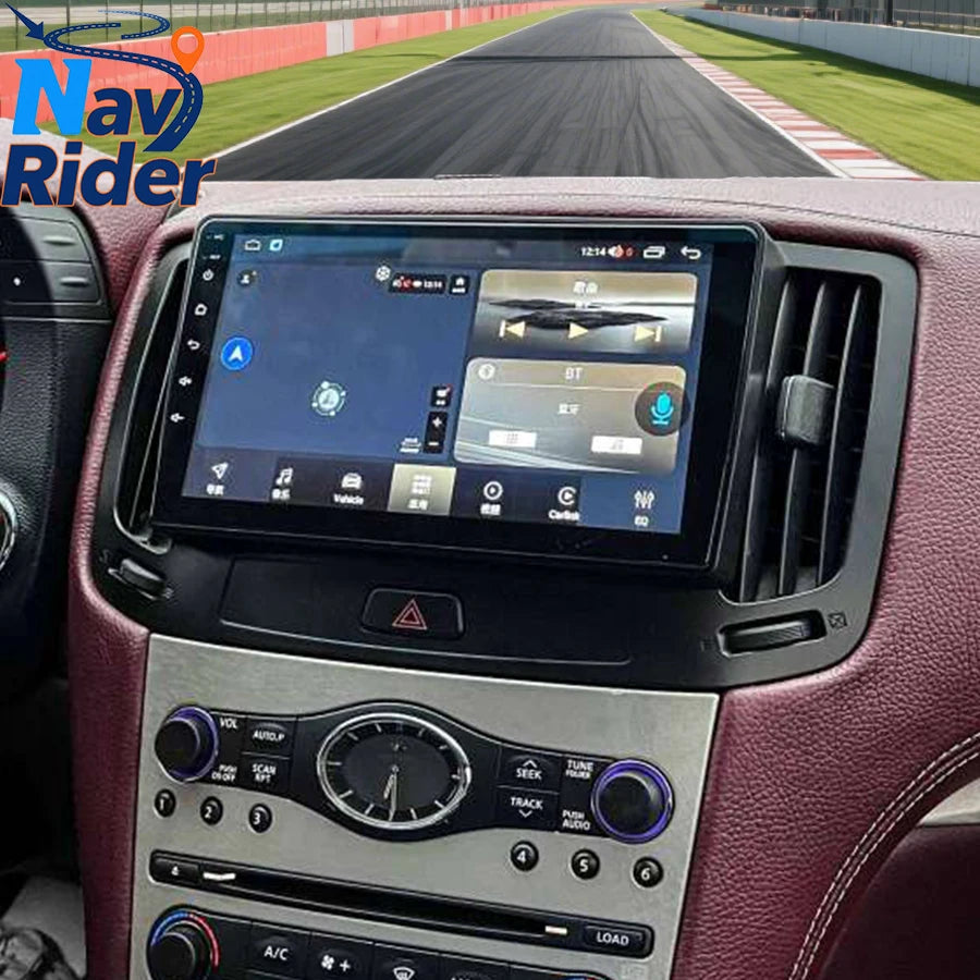 9inch Android Screen For Infiniti G25 G35 G37 2004-2013 Wireless Carplay GPS Navigation St