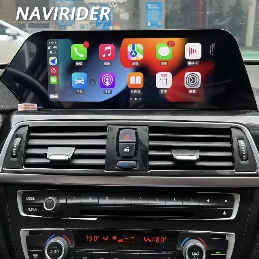 10.25inch Car Radio GPS Navigation For BMW Series 3 4 F30 F31 F32 F33 F34 F36 2012 - 2019