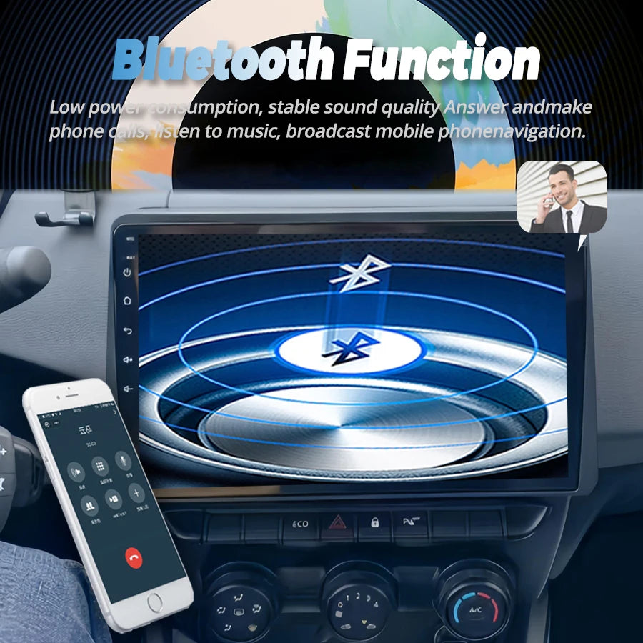 Android 14 Car Video Player GPS For Renault Duster HM 2 Arkana 1 2019-2023 Radio Tarago Mu