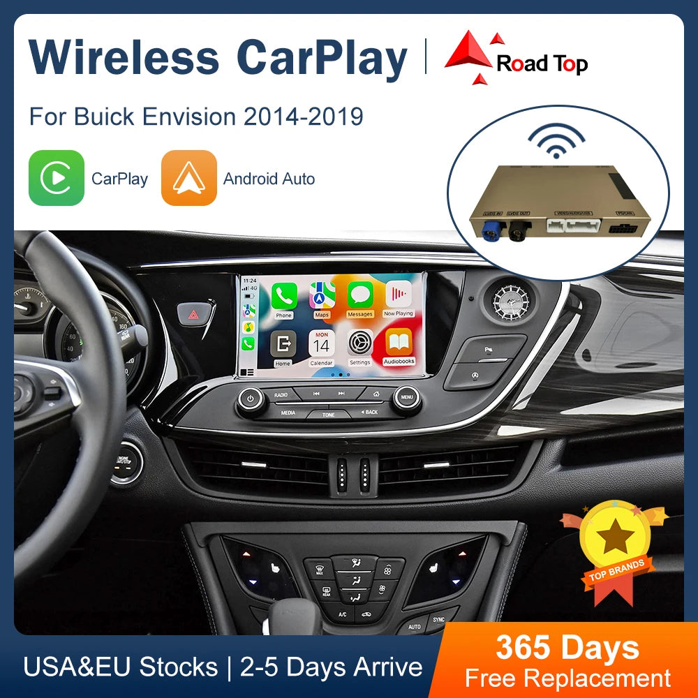 CN Wireless CarPlay for Buick Envision 2014-2019 Android Auto Interface Mirror Link AirPla | AUTOKITSHOP