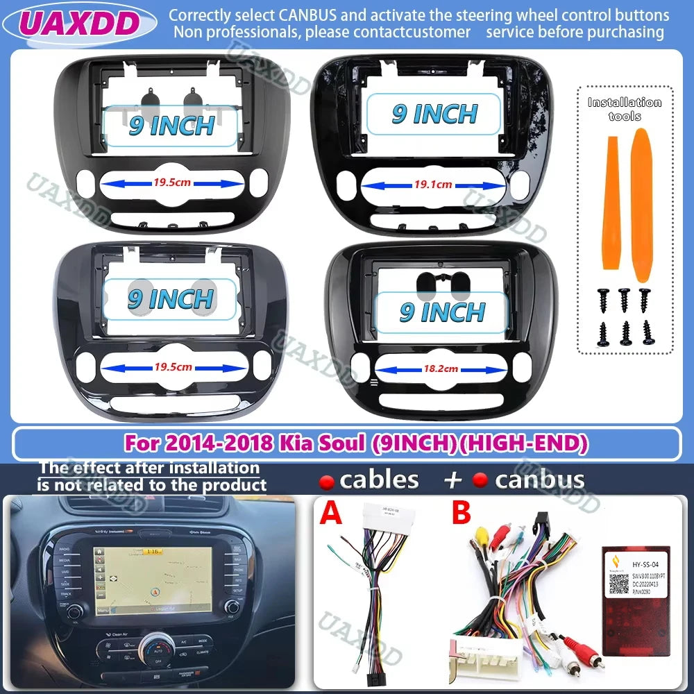 LED Interior Light Kit for Kia 2014-2018 - Canbus Error-Free Interior Bulbs