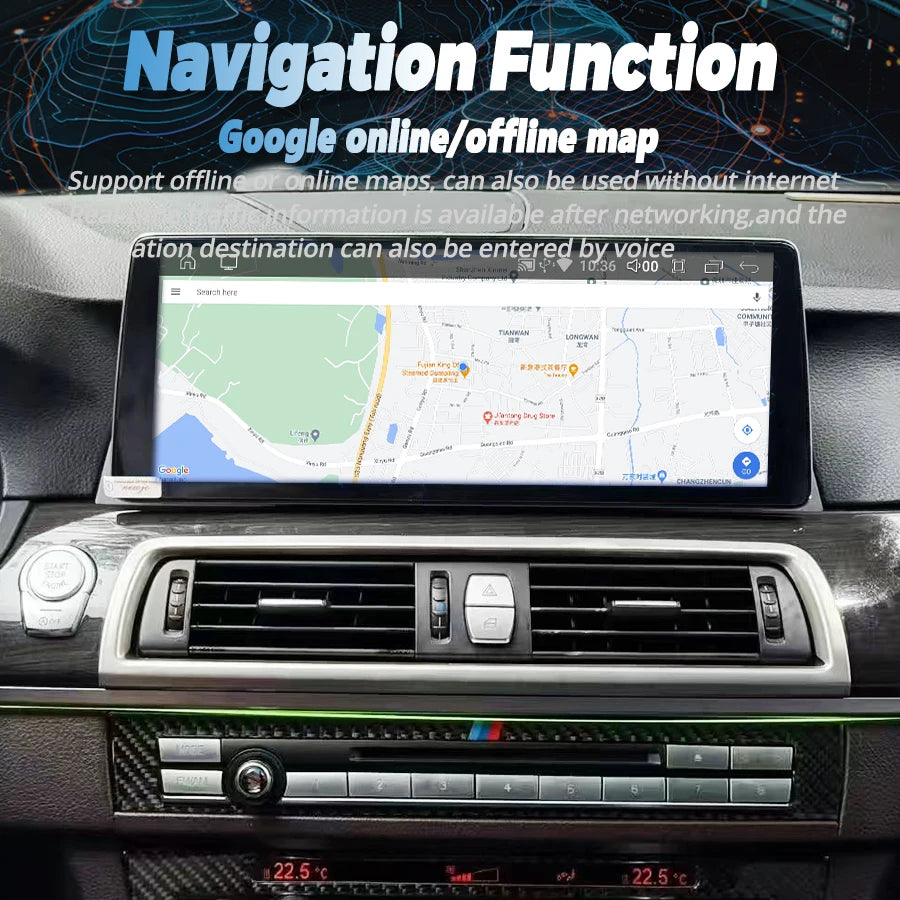 RGB - Ambient Light - for BMW F18 F10 F11 - Car Interior Lighting