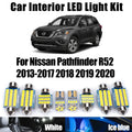 Canbus For Nissan Pathfinder R52 2013-2017 2018 2019 2020 Interior LED Light Kit Ceiling D