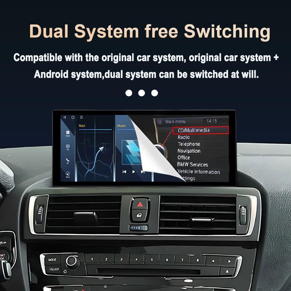 Android 16 for BMW 5 Series G30 G32 2018 - 2019 EVO System Carplay 4G Wifi GPS Car Radio V