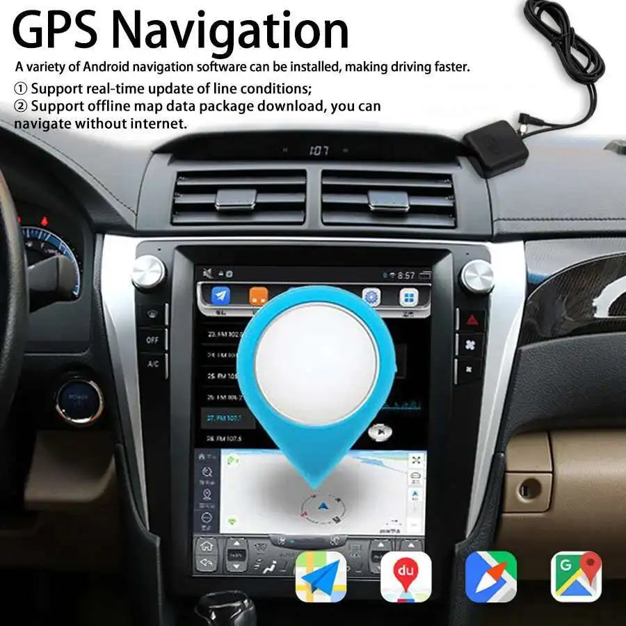 For Toyota Camry XV 50 55 2011 - 2014 Car Radio Multimedia Video Player Navigation GPS Wir