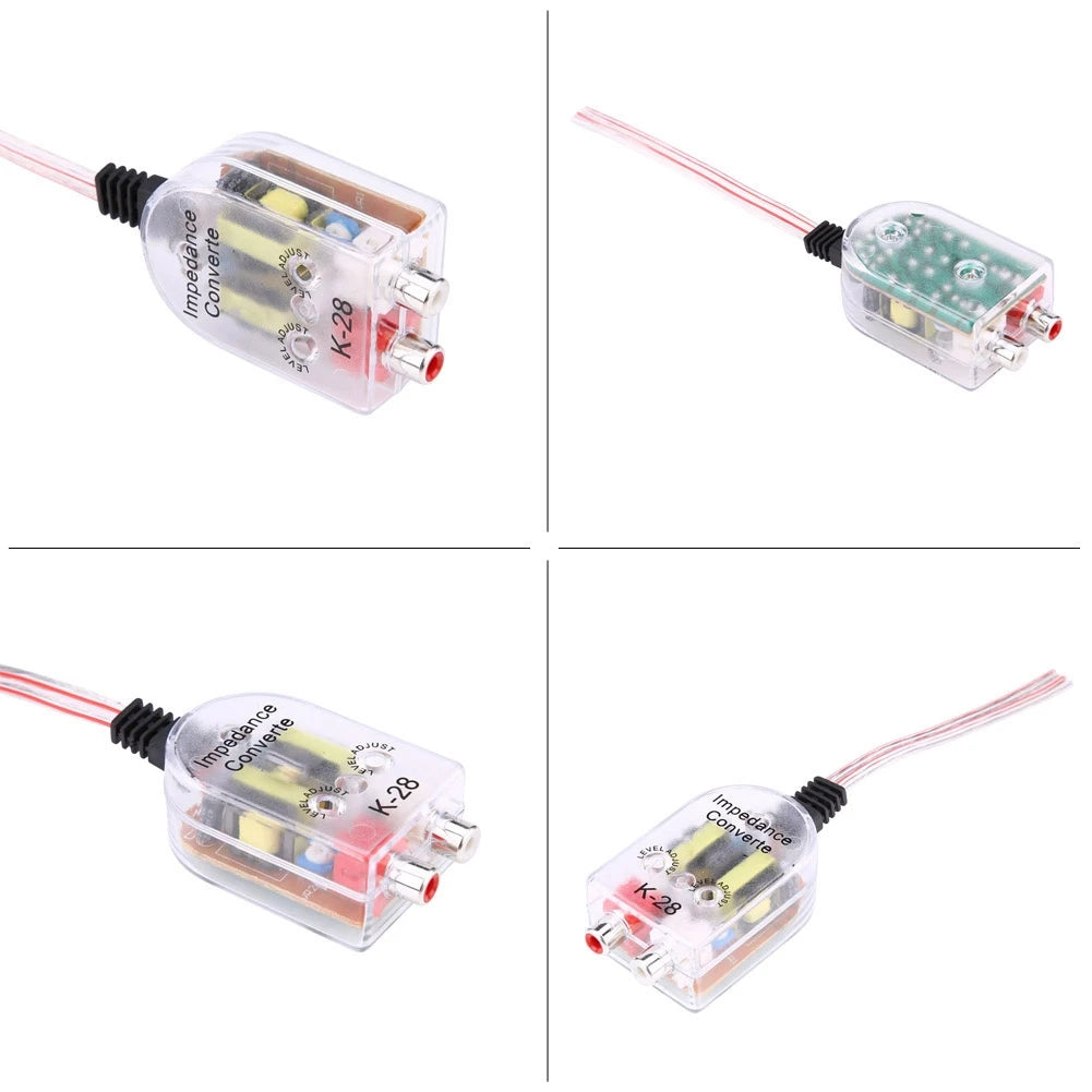 Car Audio CD Amplifier Audio Subwoofer High to Low Frequency Divider Converter Regulator Filter - Automotive LED Light