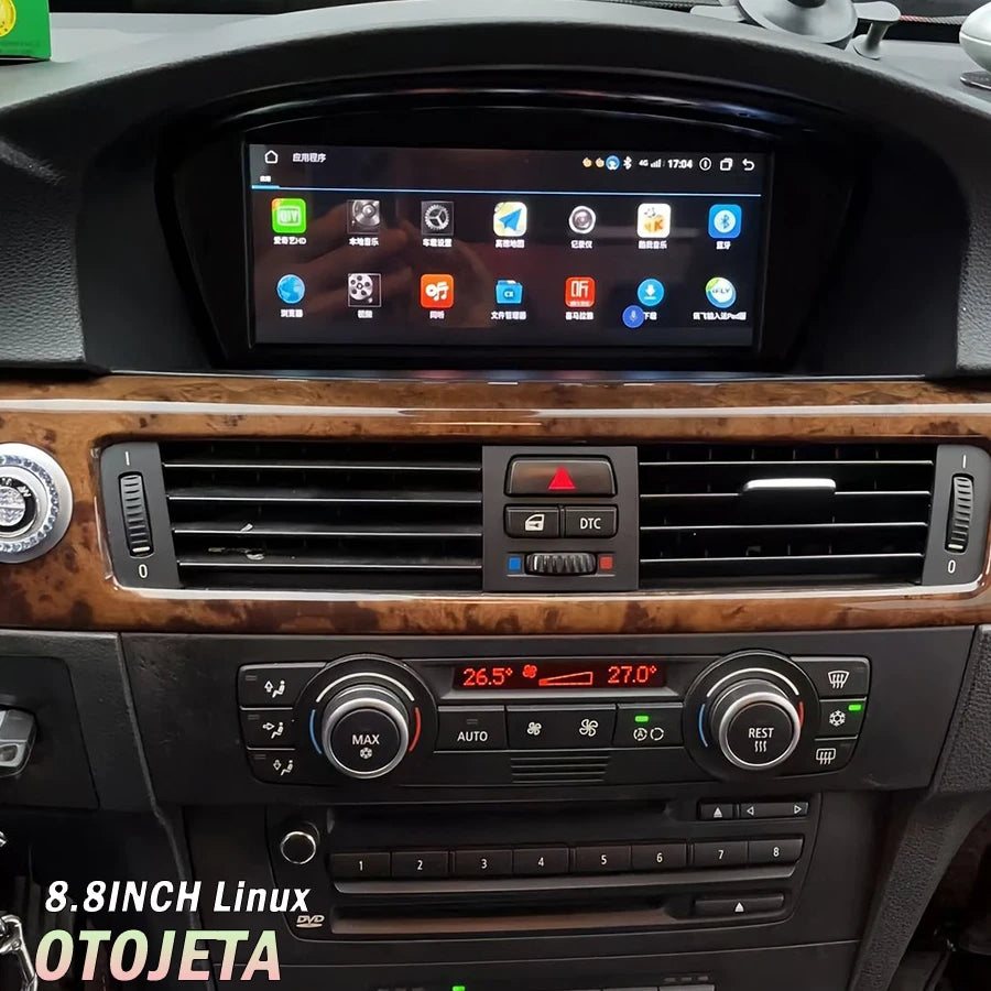 8.8inch Carplay Android Auto Screen For BMW 5 Series E60 2006-2011 Car Video Vi Link Multi