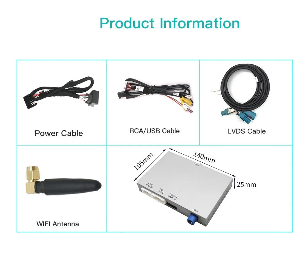 For Cristaux SMEG Picasso C4 C5 DS4 DS3 DS5 308 508 5008 3008 Wireless Carplay Android Aut