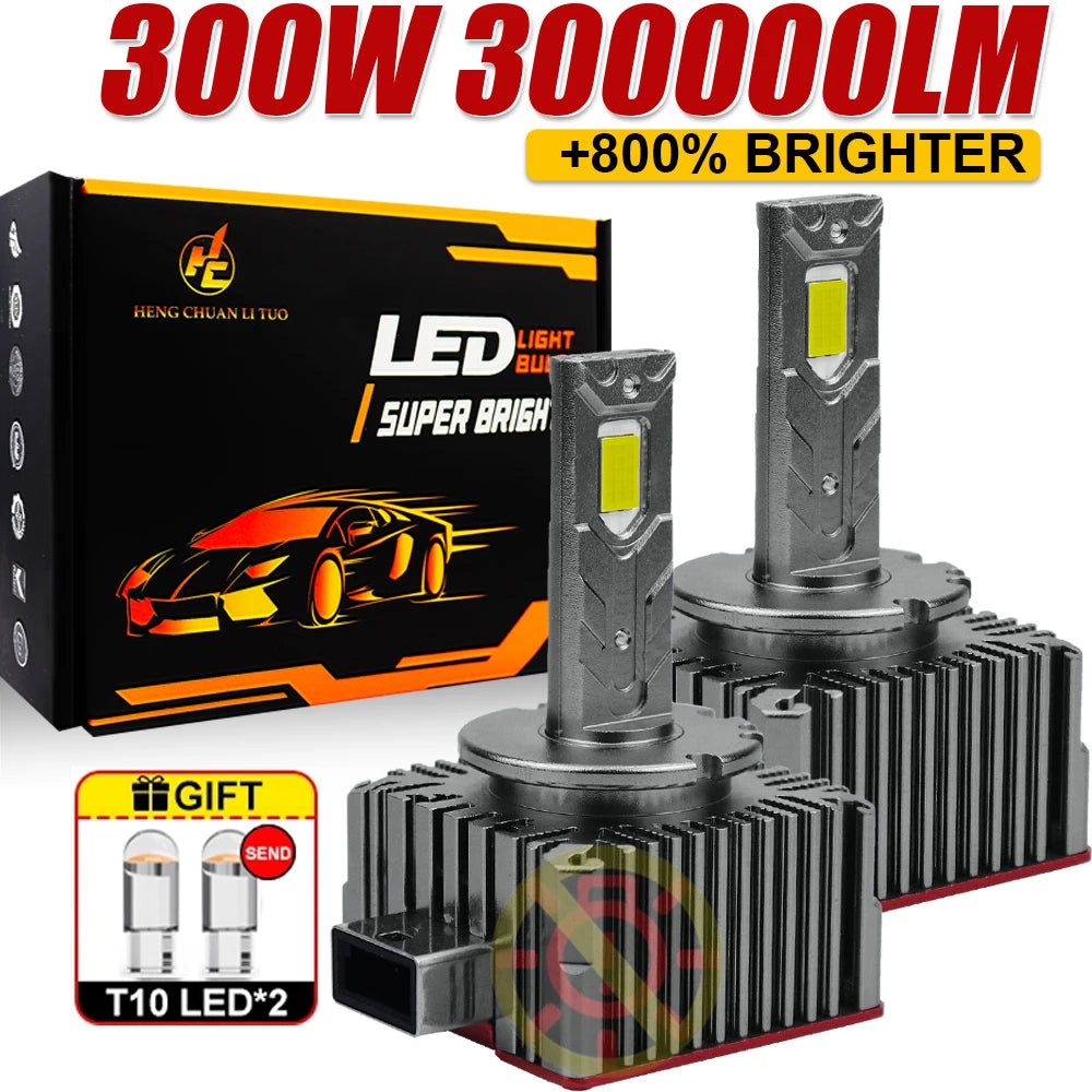 D3S LED D1S Car Headlights Canbus For Ballast D2S D4S D8S Led HID D1R D2R D3R D4R D8R Bulb