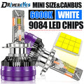 H7 LED Car Headlight H4 Power Canbus 24PCS 9084 CSP 6000K Led H11 H8 H1 HB3 9005 HB4 9006