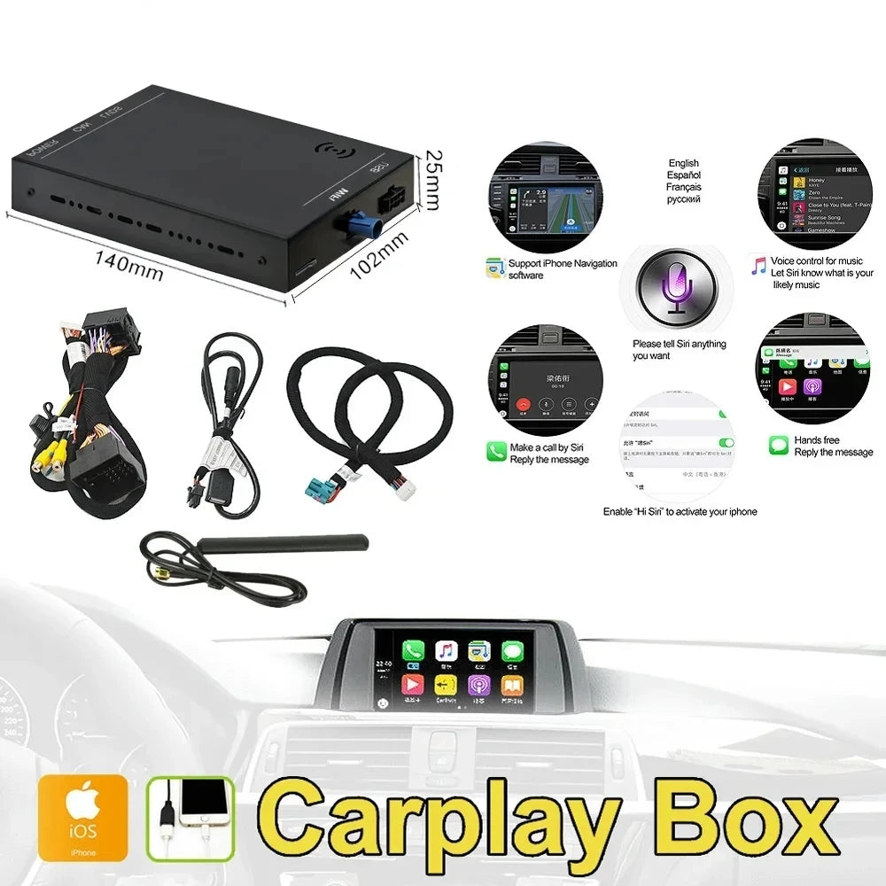 Wireless Carplay Android Auto Module Box For VW Volkswagen Skoda Octavia A5 Golf 7 Polo Pa | AUTOKITSHOP
