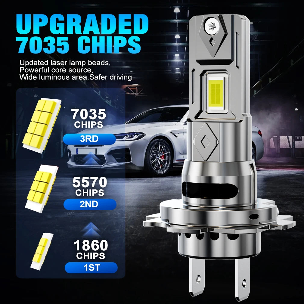 XSTORM H7 LED Headlight 9006 9005 Led Headlight Canbus H11 Light Bulbs for Car 12V 160W He