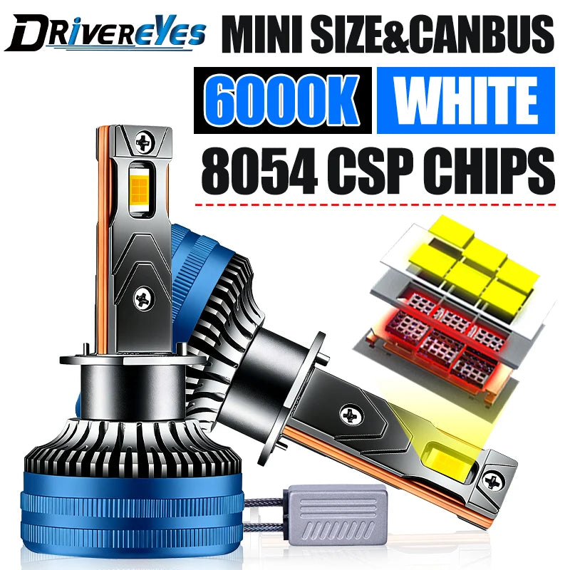 H1 LED Headlights Bulbs for Cars Canbus H11 H7 H4 H9 H8 9005 9006 HB3 HB4 9012 HIR2 Auto H