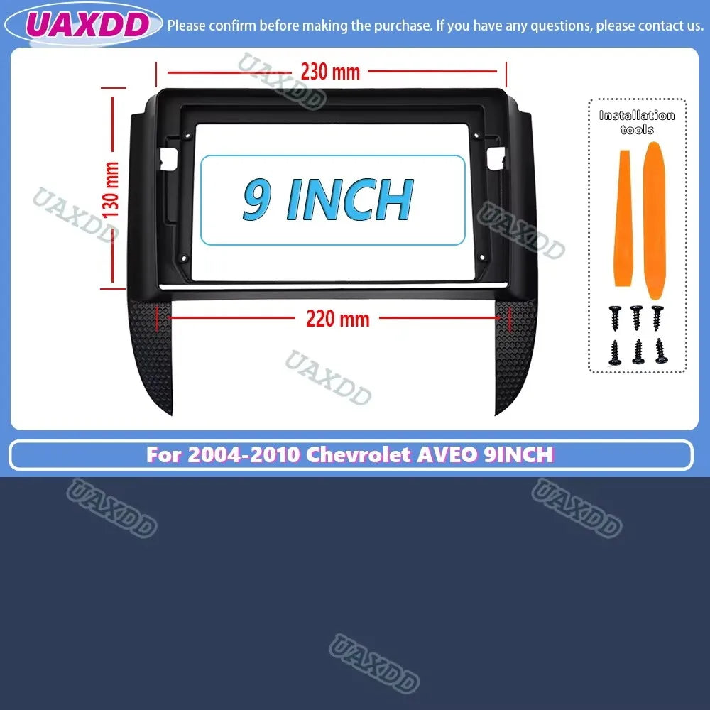 For 2004-2010 Chevrolet AVEO 9INCH autoradio android fascia multimedia cd mp5 video Audio