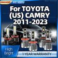 2/6Pcs 28000LM LED Canbus Car Headlight H11 HB3 Plug-N-Play Bulbs Fog Light For TOYOTA (US