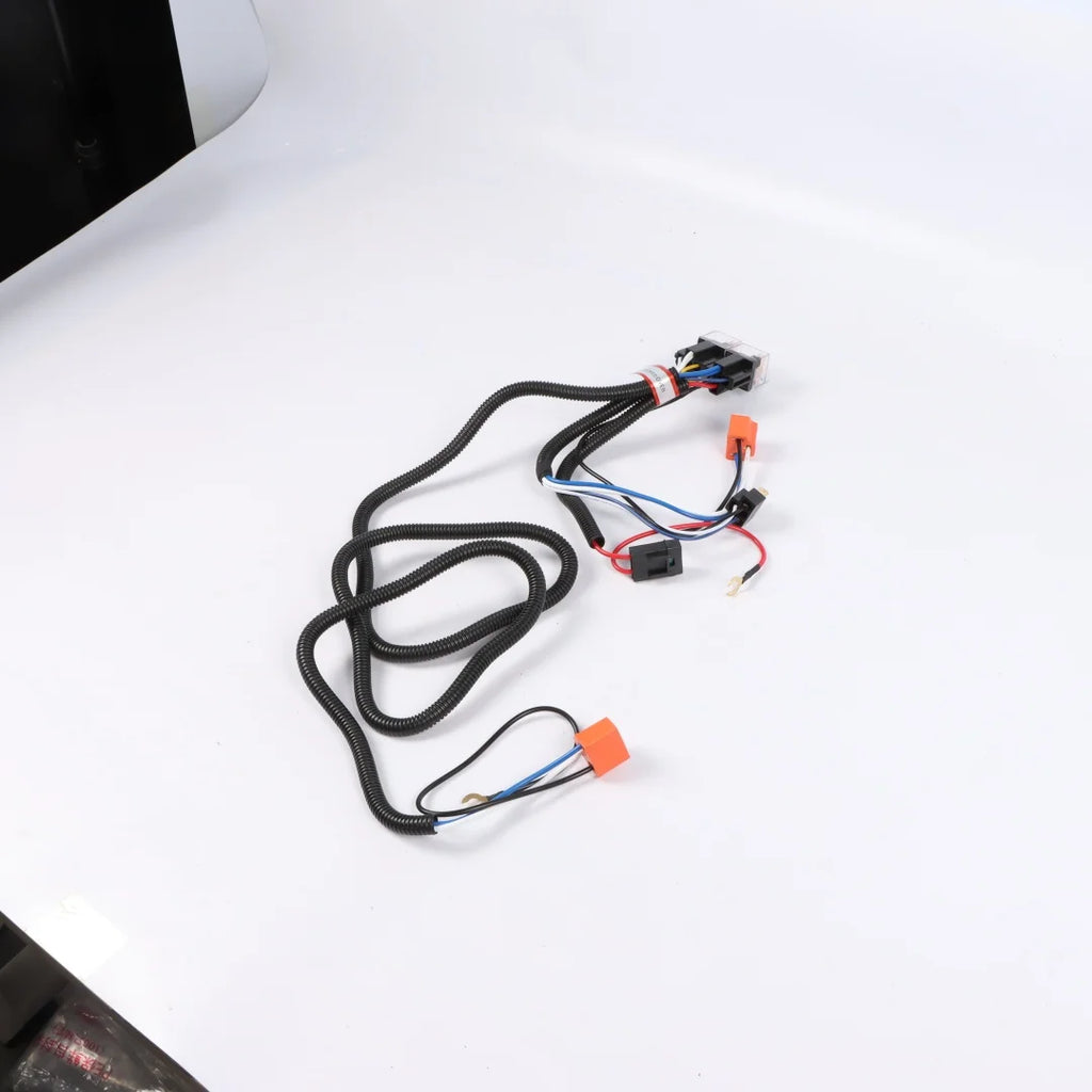 H4 Negative-Switched LED Headlight Relay Harness Kit Optimize Headlight Wiring Increase Br