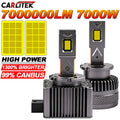 7000W Turbo D1S LED Headlight Bulbs D2S D4S D3S LED Headlamps D1R D2R D3R D4R 6000K White