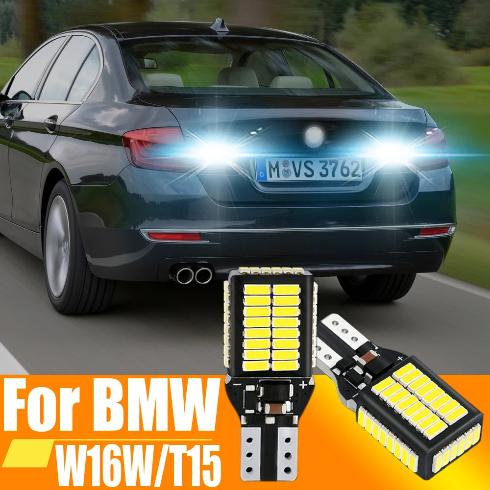 W16W T15 921 LED Canbus Reverse Light Blub Back Up Lamp For BMW E90 F10 E87 E60 F11 E61 F2