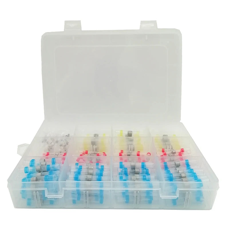 Solder Seal Heat Shrink Butt 3:1 Wire Terminal Connectors Splice Kits
