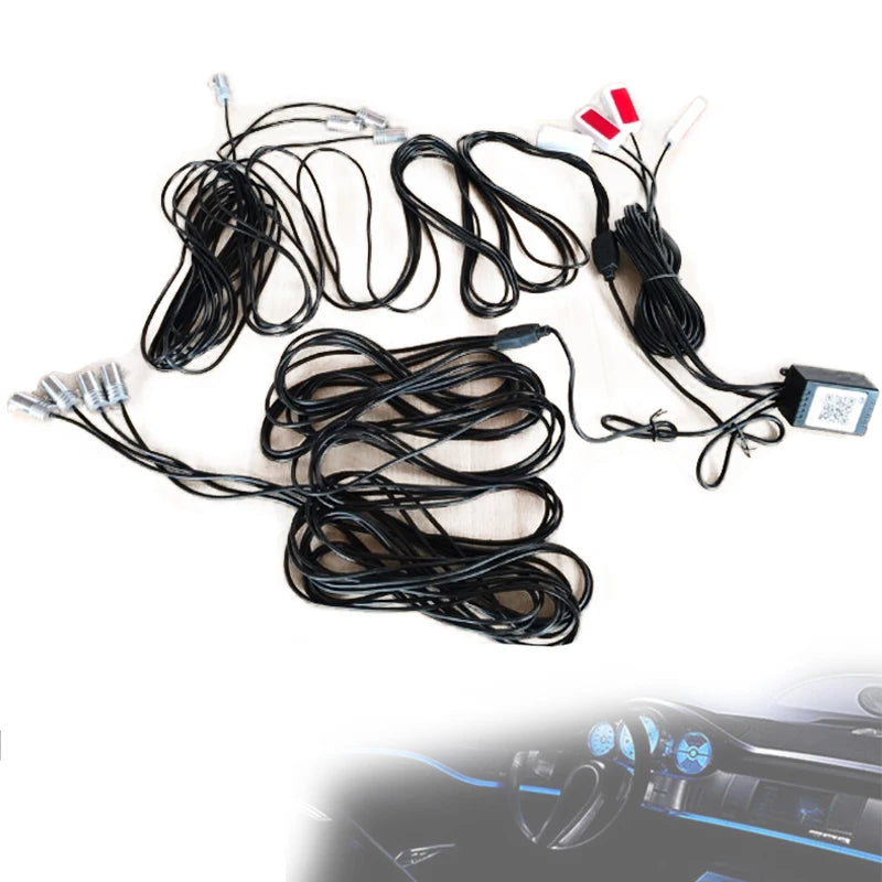 RGB - Atmosphere Lamp - App Control - Car Interior Lighting