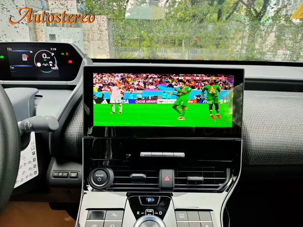 12.3 Android 14 Auto Radio For TOYOTA BZ4X Vehicle Screen Car Multimedia Player GPS Naviga