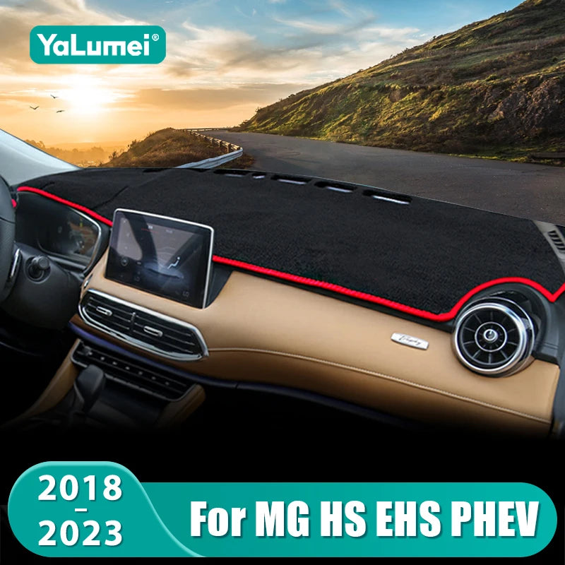 For MG HS EHS Phev 2018 2019 2020 2021 2022 2023 Car Dashboard Mat Sun Shade Instrument Desk Non - Automotive LED Light