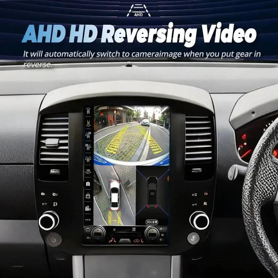 Stereo Auto Radio GPS Car Navigation 4G WiFi Head Unit 12.8" Android Multimedia Video Play