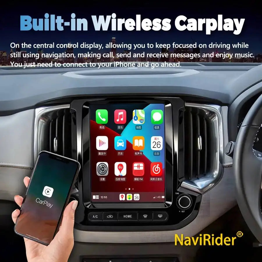 10.4inch Android Screen Car Radio For Chevrolet Colorado 2017-2019 Auto Stereo GPS Navigat