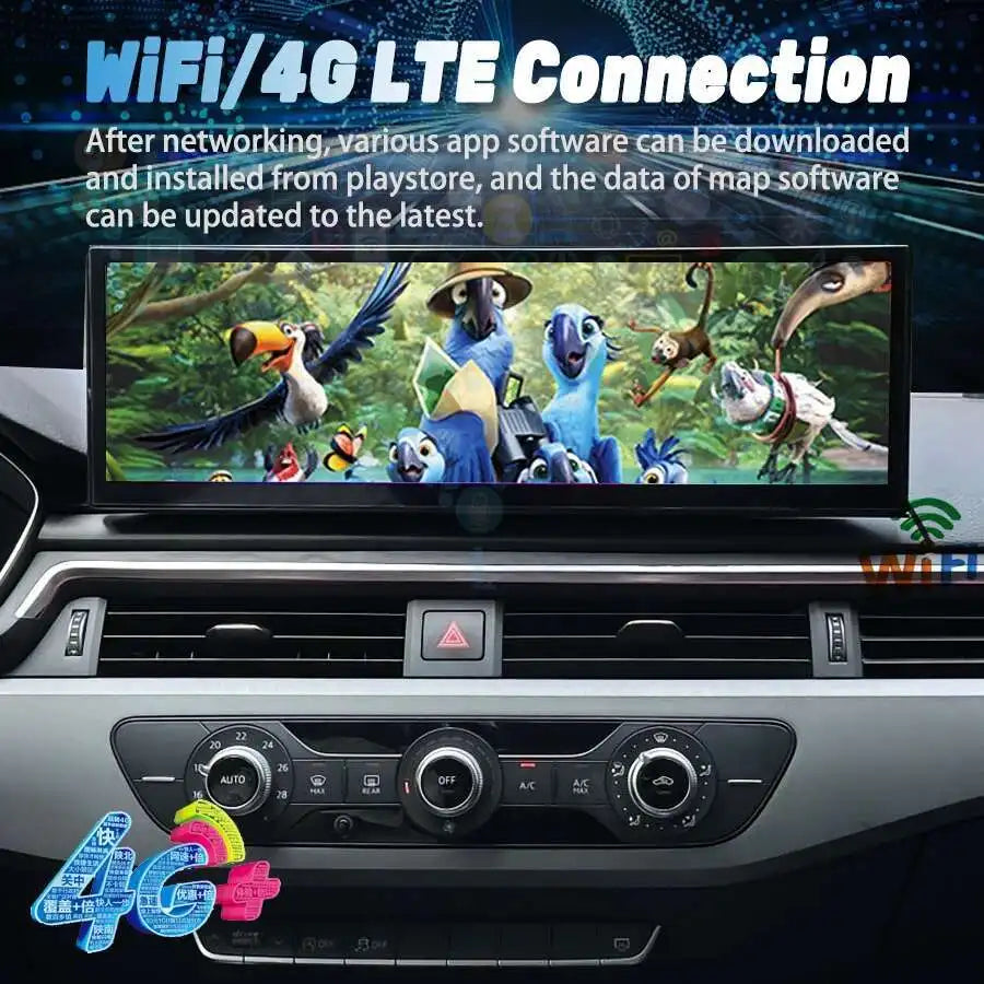 Android Auto14.9inch 2560*720 For Audi A4 A5 A4L 2017 - 2019 Car Radio CarPlay Car Multime