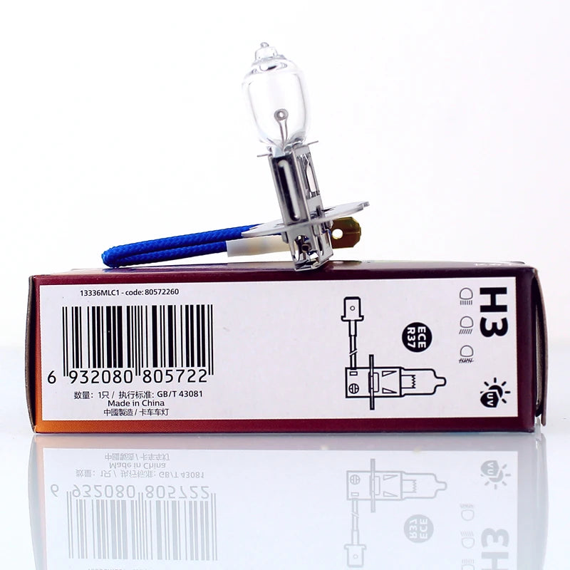 Philips 24V Truck Headlight Bulb H3 24V 70W PK22s 13336MLC1 Extra Lifetime ECE R37