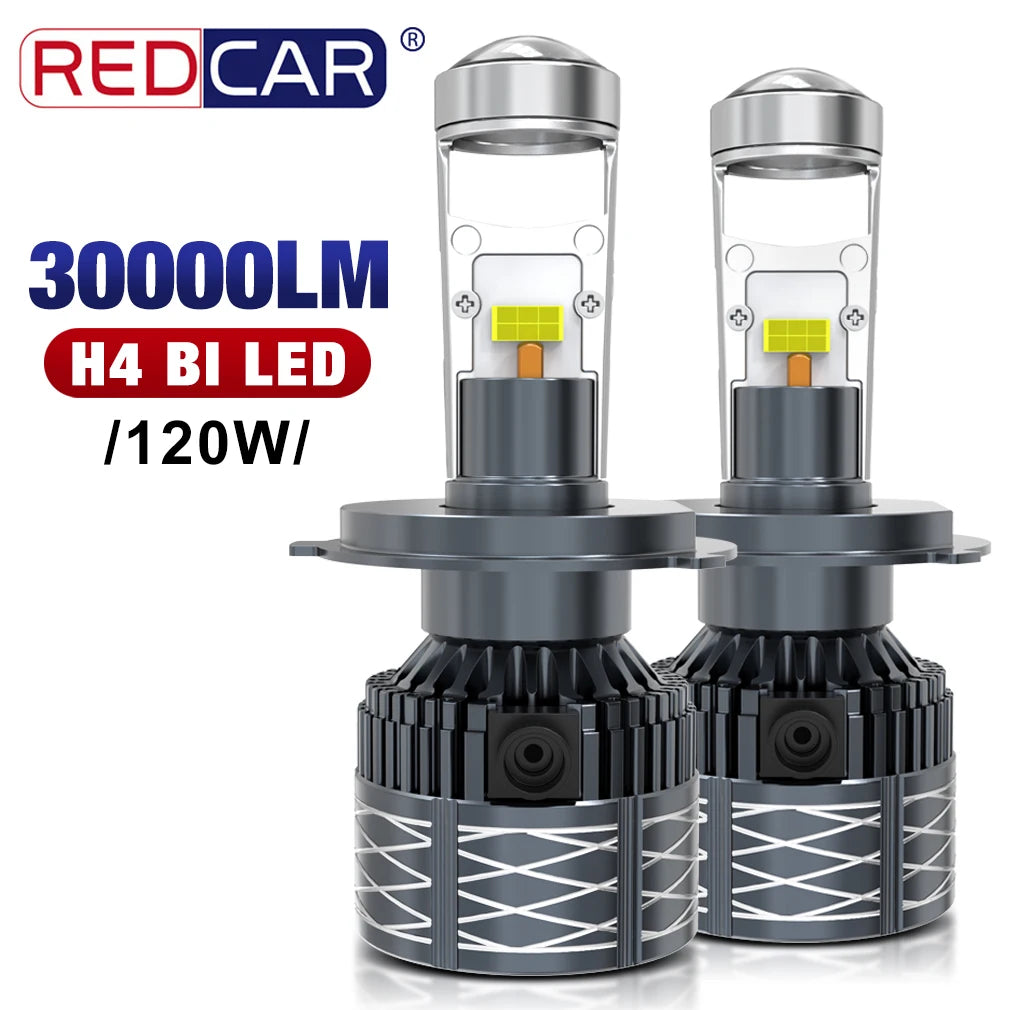 H4 LED Projector Lens Headlight LHD RHD H7 H11 H8 H9 9005 HB3 9006 HB4 Car Headlight Bulbs