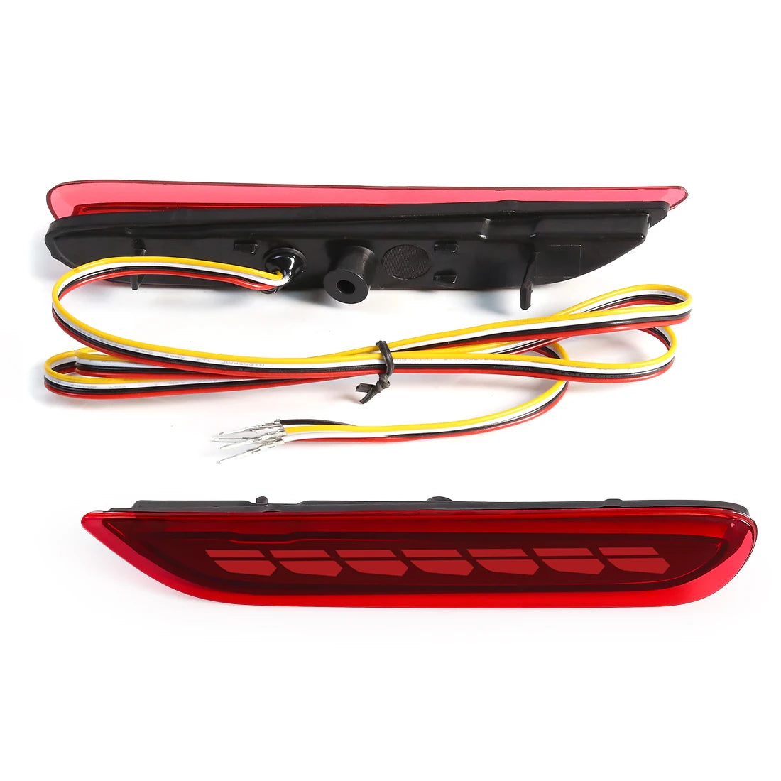 LED Rear Bumper Reflector Lights For Nissan X-trail T32 Rogue Qashqai J11 Leaf Pathfinder  | AUTOKITSHOP
