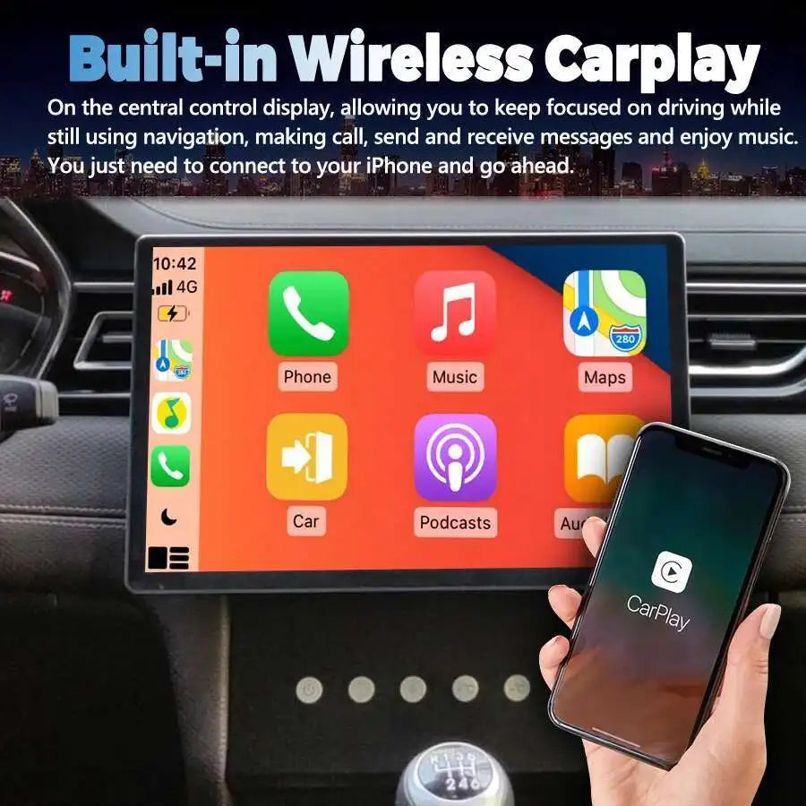 13.3Inch Screen For Jianghuai Jiayue A5 Android Car Multimedia Video Player Navigation Ste