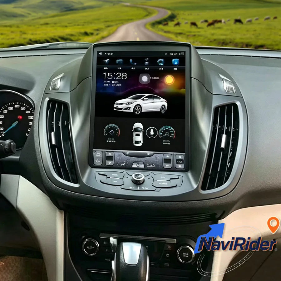 10.4" Android Touch Screen For Ford C-MAX Kuga Escape 3 2012-2019 GPS Wireless CarPlay And