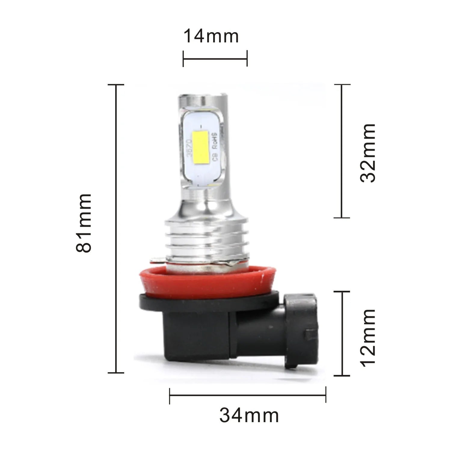 2Pcs 20000LM H7 H4 H8 H11 LED Headlight 9005 HB3 9006 HB4 CSP LED Headlamp Bulb 120W Turbo Auto Lamp 6000K 12V