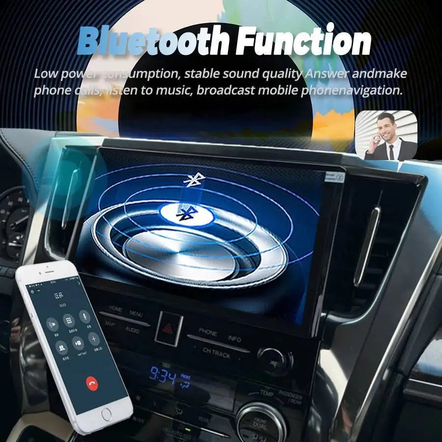 11.5" For Toyota Alphard 30 Series Vellfire A30 2015-2019 Android Wireless CarPlay Auto Na
