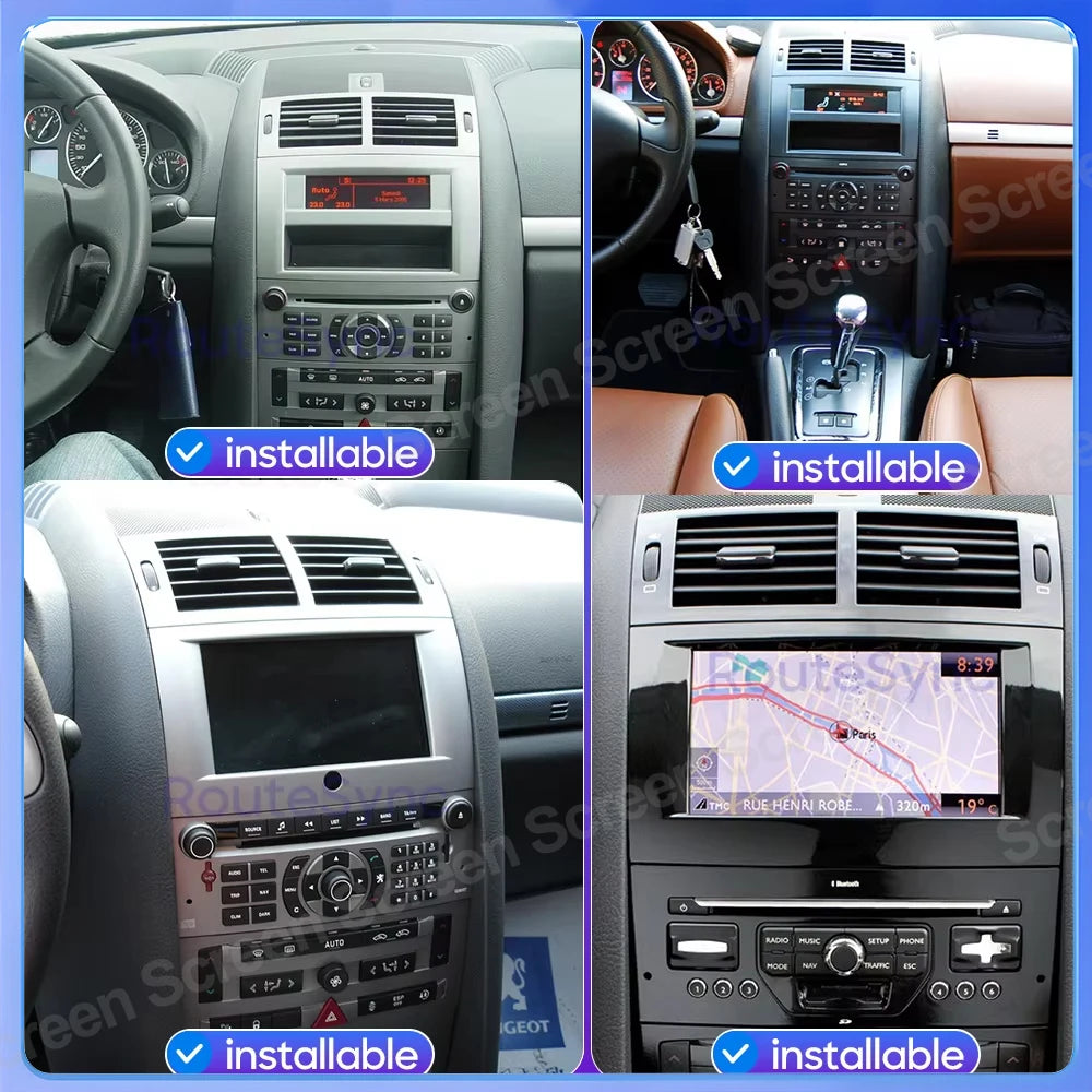 Android 16 For Peugeot 407 Cc 407cc Sw 2004-2011 5g Car Stereo Auto Player Universal Wifi  | AUTOKITSHOP