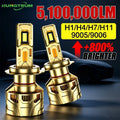H7 H4 H11 LED Headlight H1 9005 9006 High Power Auto Headlamp CANBUS Error Free Super Brig