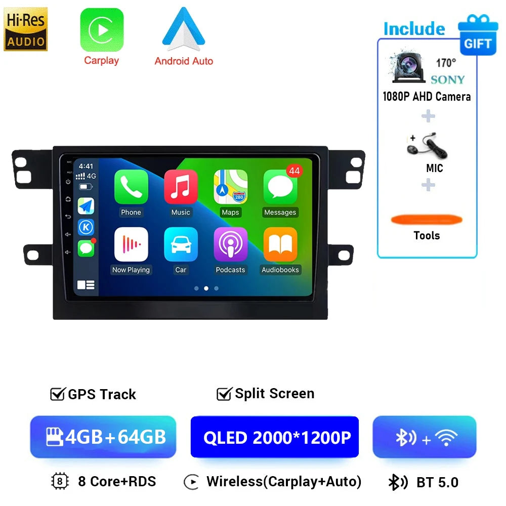 Android 16 wifi+4G Carplay Car Radio For Maxus T70 T60 MG Extender LDV D20 2019-2021 Navig