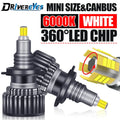 360 H7 LED Car Headlight H1 H11 880 881 H27 9005 HB3 9006 HB4 Bulbs For Projector Lenses A
