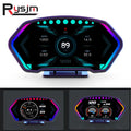 36 Functions P3 HUD OBD+GPS Dual System Car Head Up Display GPS Speedometer Tachometer Slope Met - Automotive LED Light