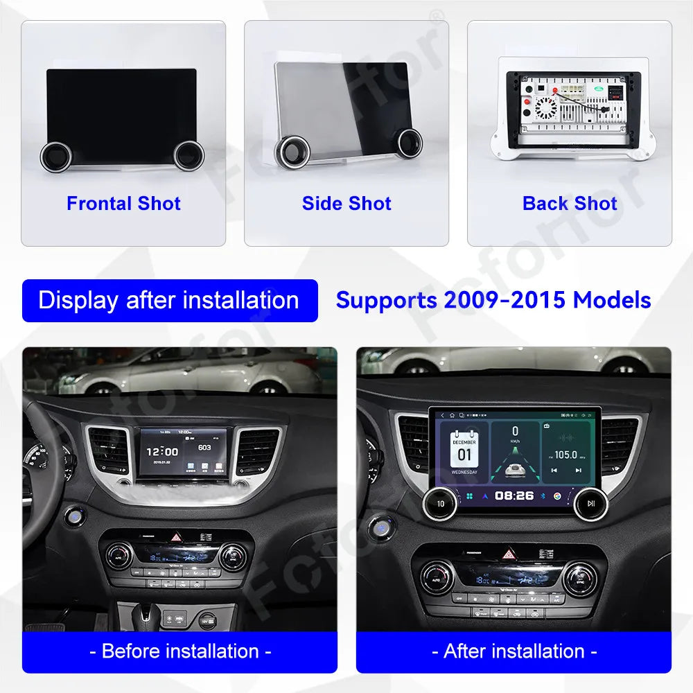 Immersive Large Display Android 15 11.5 Inch Crystal Clear HD Touch GPS Multimedia Stereo