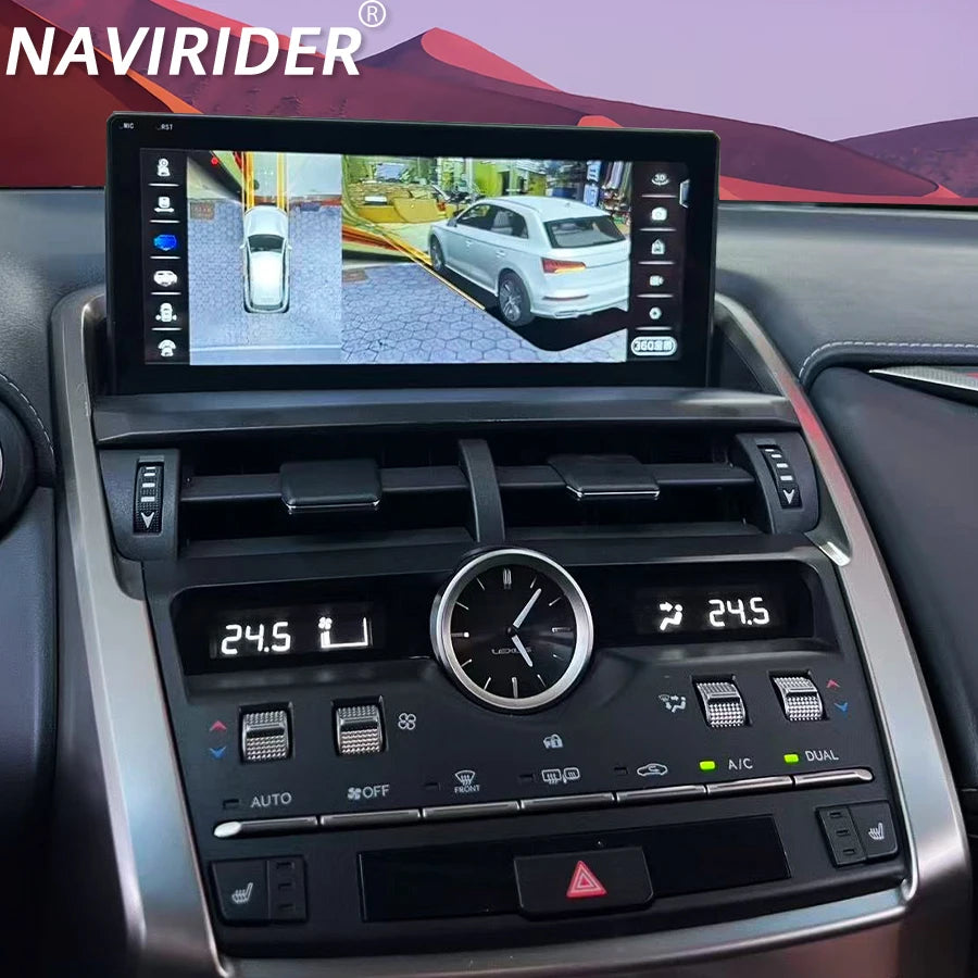 CarPlay 8+256GB Navi BT DSP 10.25''Android 14 Stereo Radio For Lexus NX NX200 NX200T 300h